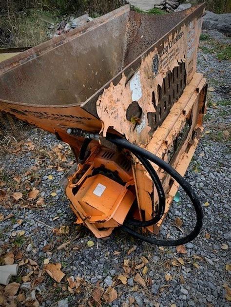 skid steer with chusher|hog crusher for skid steer.